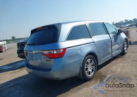 2011 Honda Odyssey Ex z USA, uszkodzony, nr VIN 5FNRL5H46BB074448